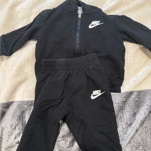 Nike Kids Black Sweatpants & Jacket Set
